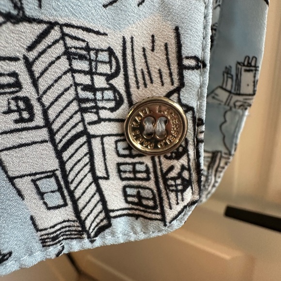 Karl Lagerfeld Landmark Blouse - Picture 4 of 5